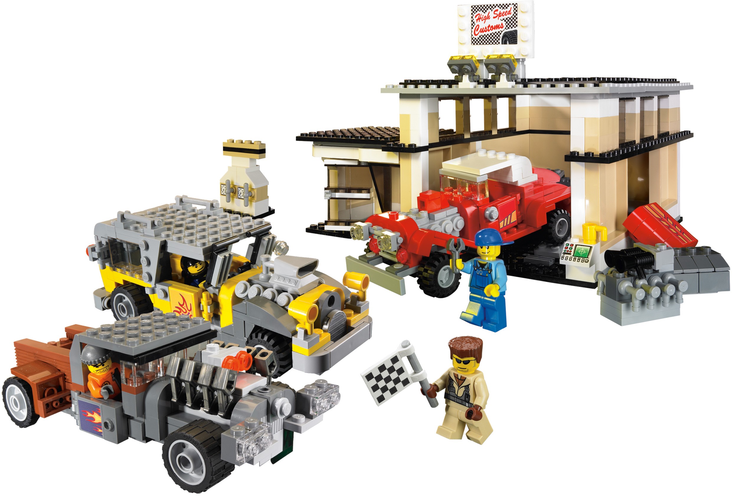 LEGO Custom Car Garage