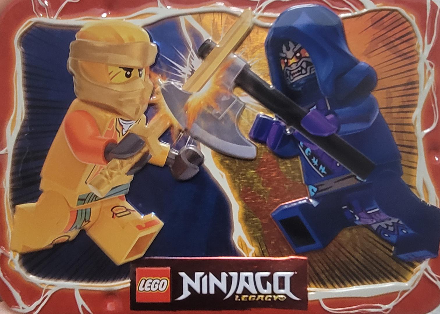LEGO Arin vs. Wolf Mask Guard