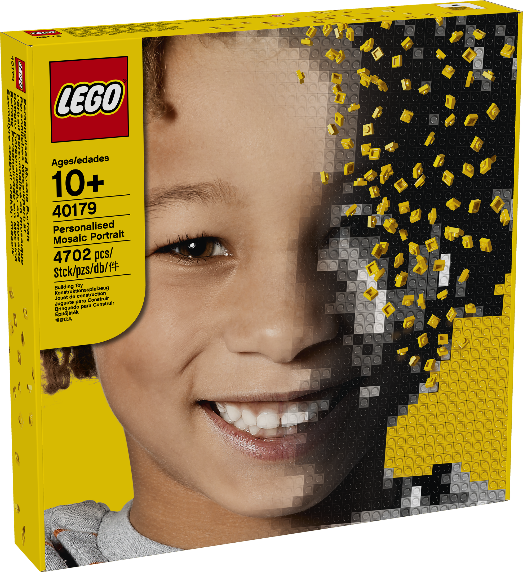LEGO Personalised Mosaic Portrait