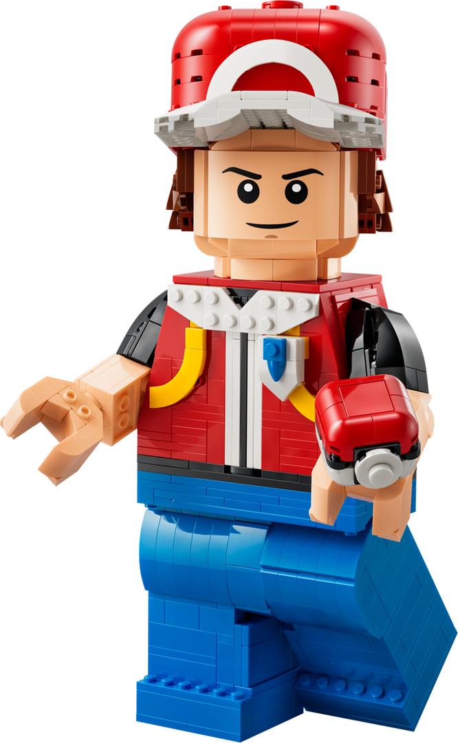 LEGO Up-Scaled Red Minifigure