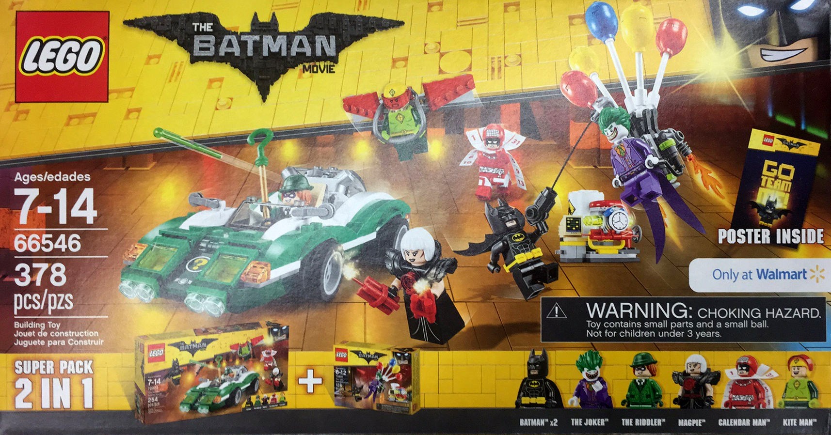 LEGO The LEGO Batman Movie Super Pack 2 in 1