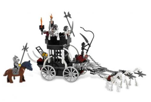LEGO Skeletons' Prison Carriage