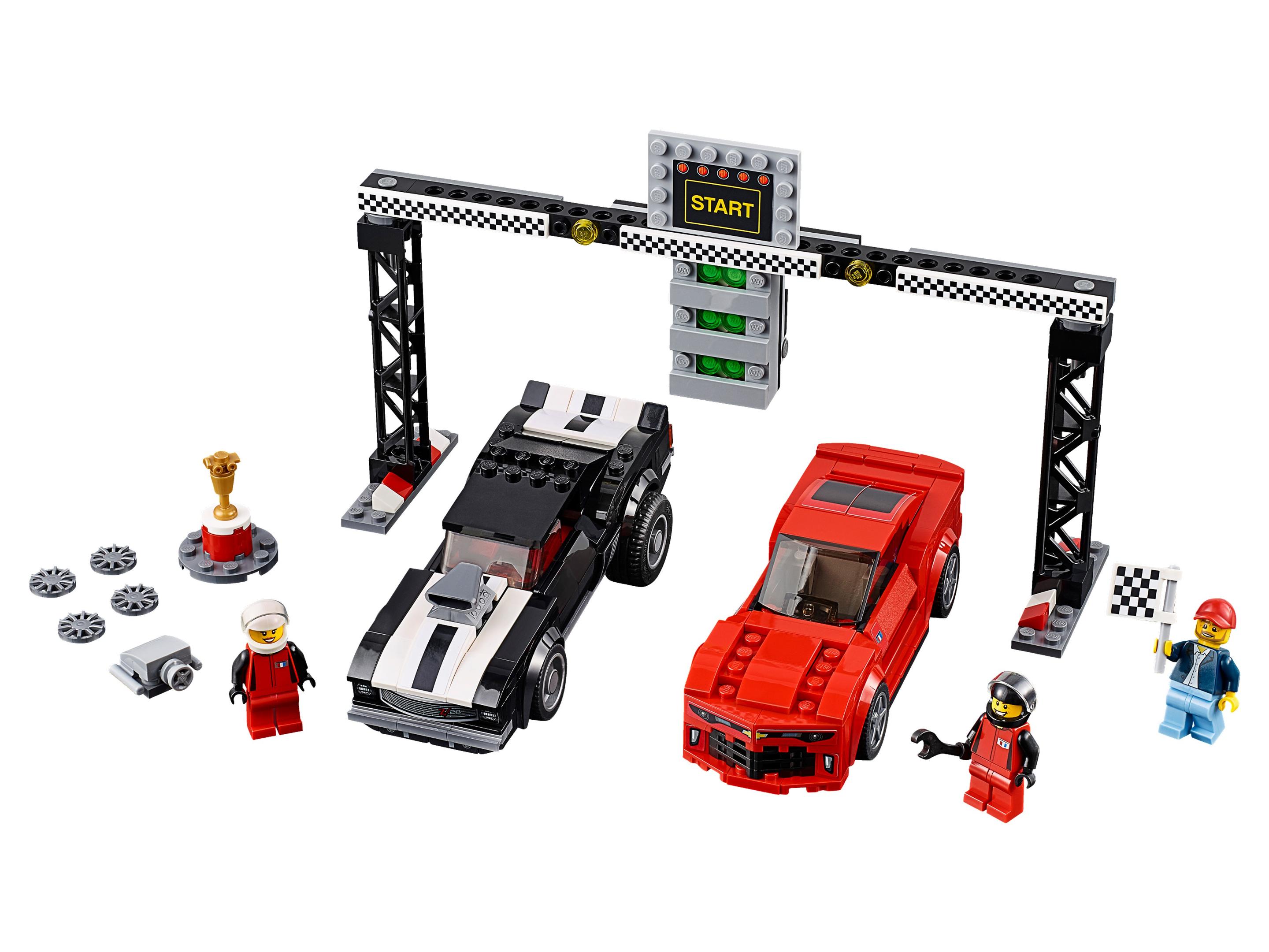 LEGO Chevrolet Camaro Drag Race