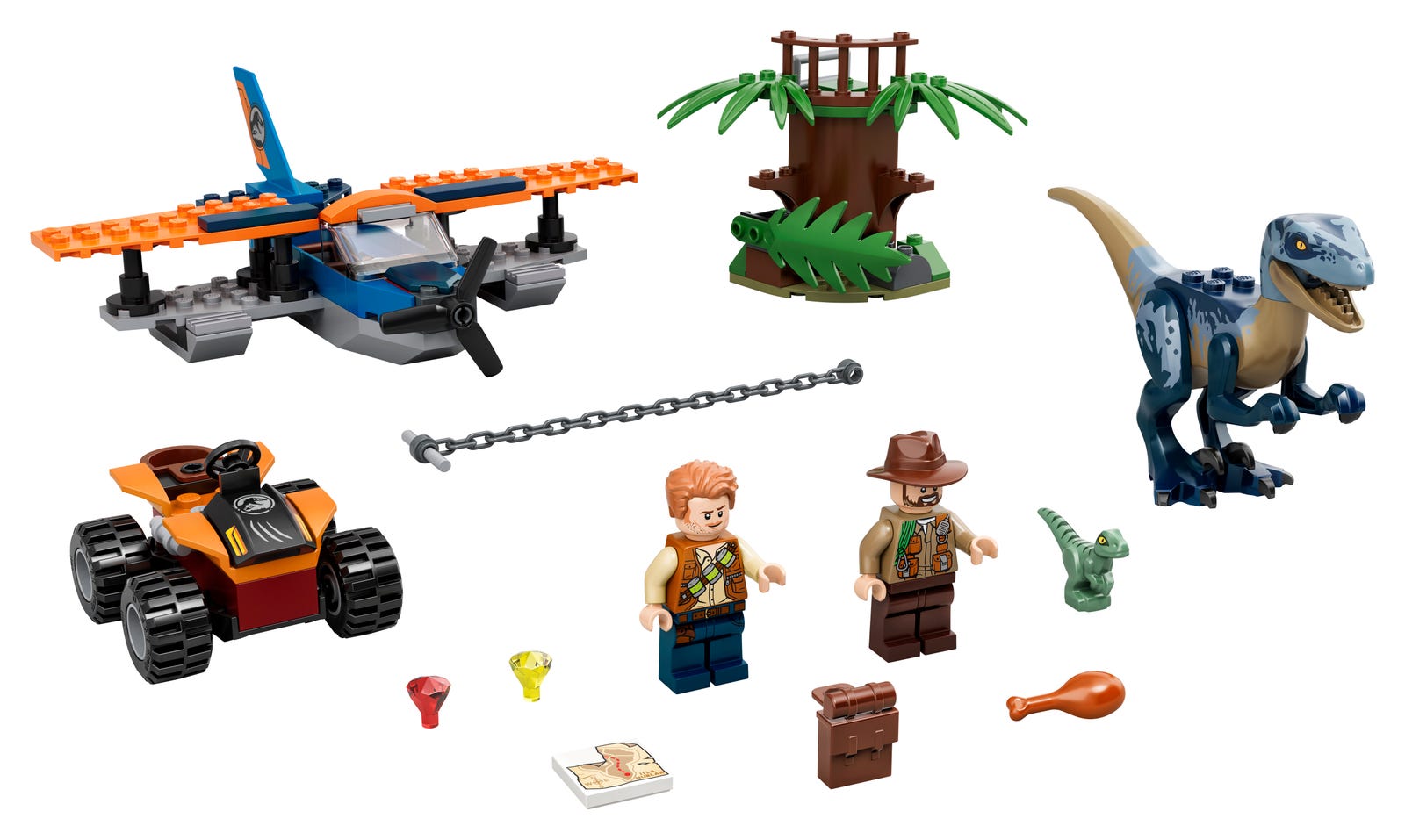 LEGO Velociraptor: Biplane Rescue Mission