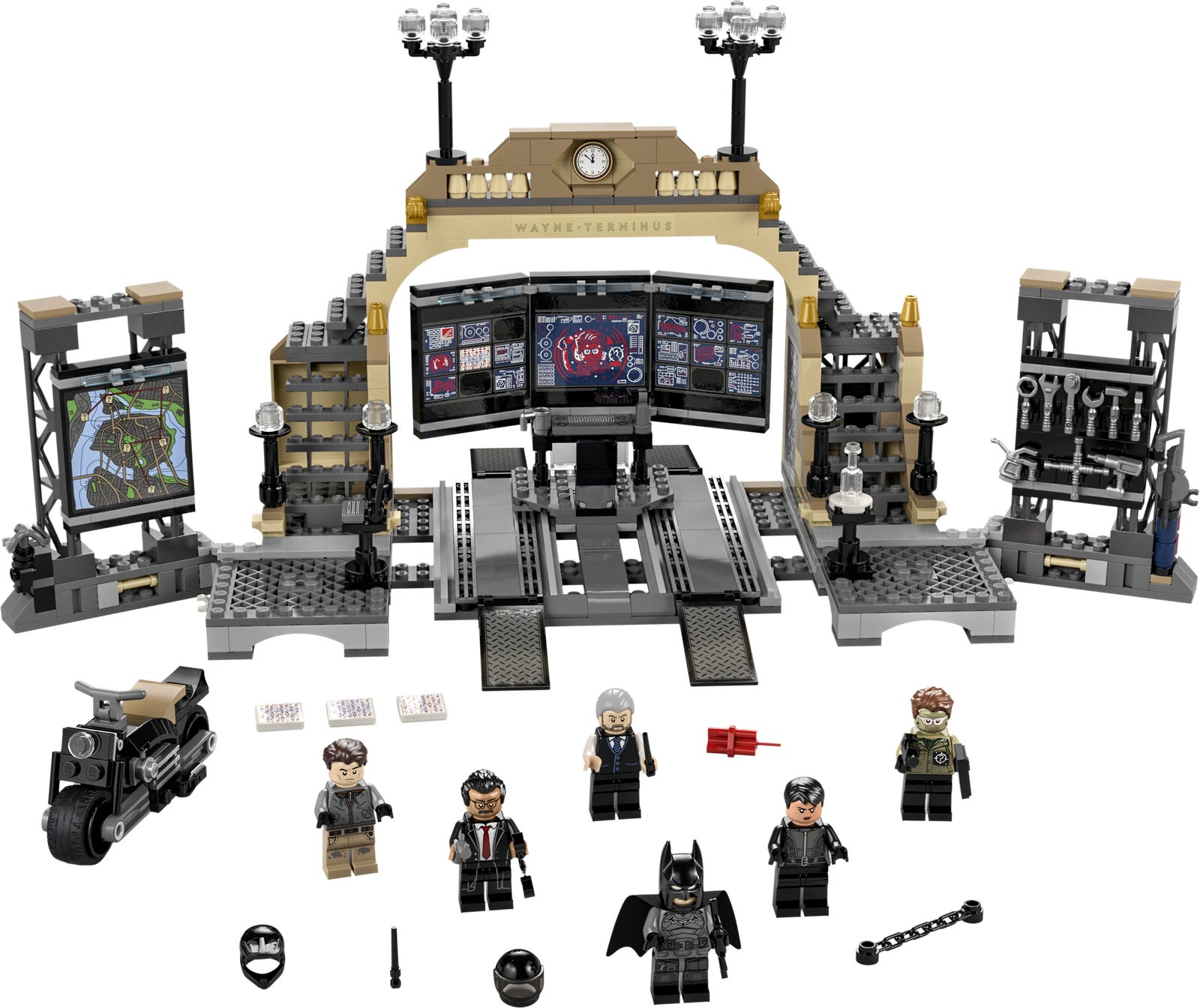 LEGO Batcave: The Riddler Face-off