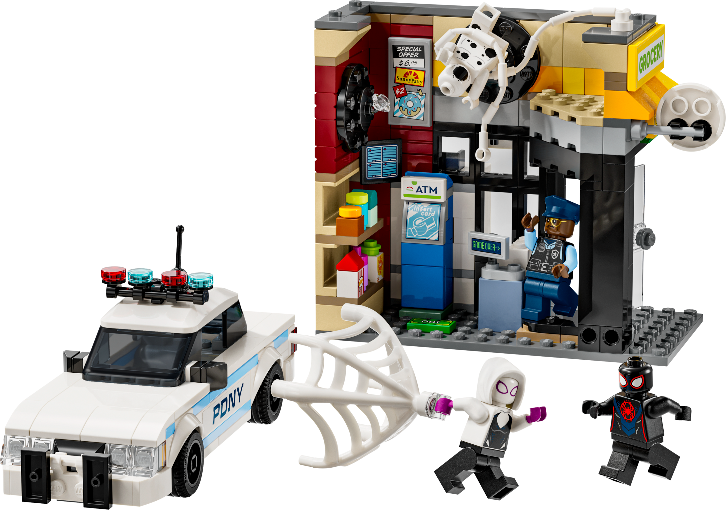 LEGO Miles Morales vs. the Spot