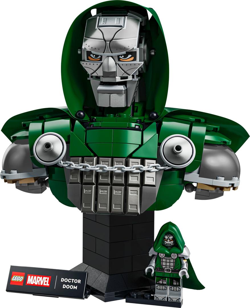 LEGO Doctor Doom Bust