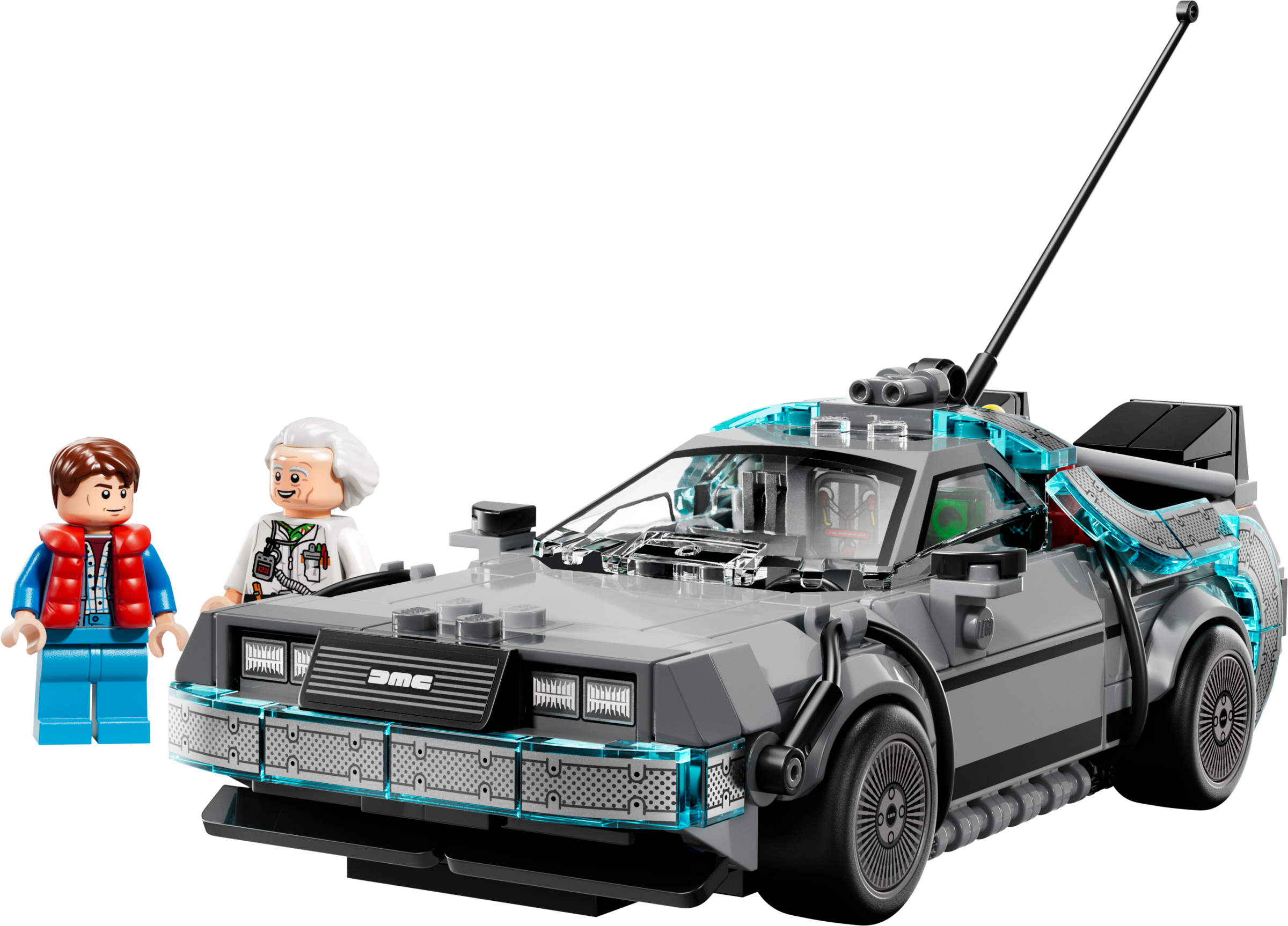 LEGO Time Machine from Back to the Future