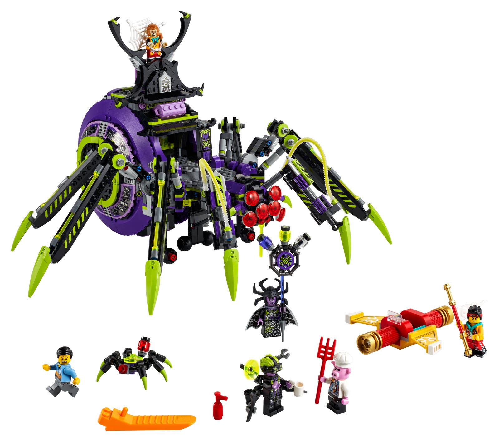 LEGO Spider Queen's Arachnoid Base