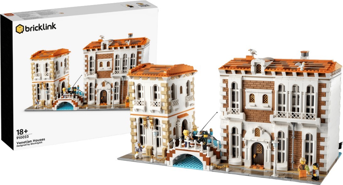 LEGO Venetian Houses