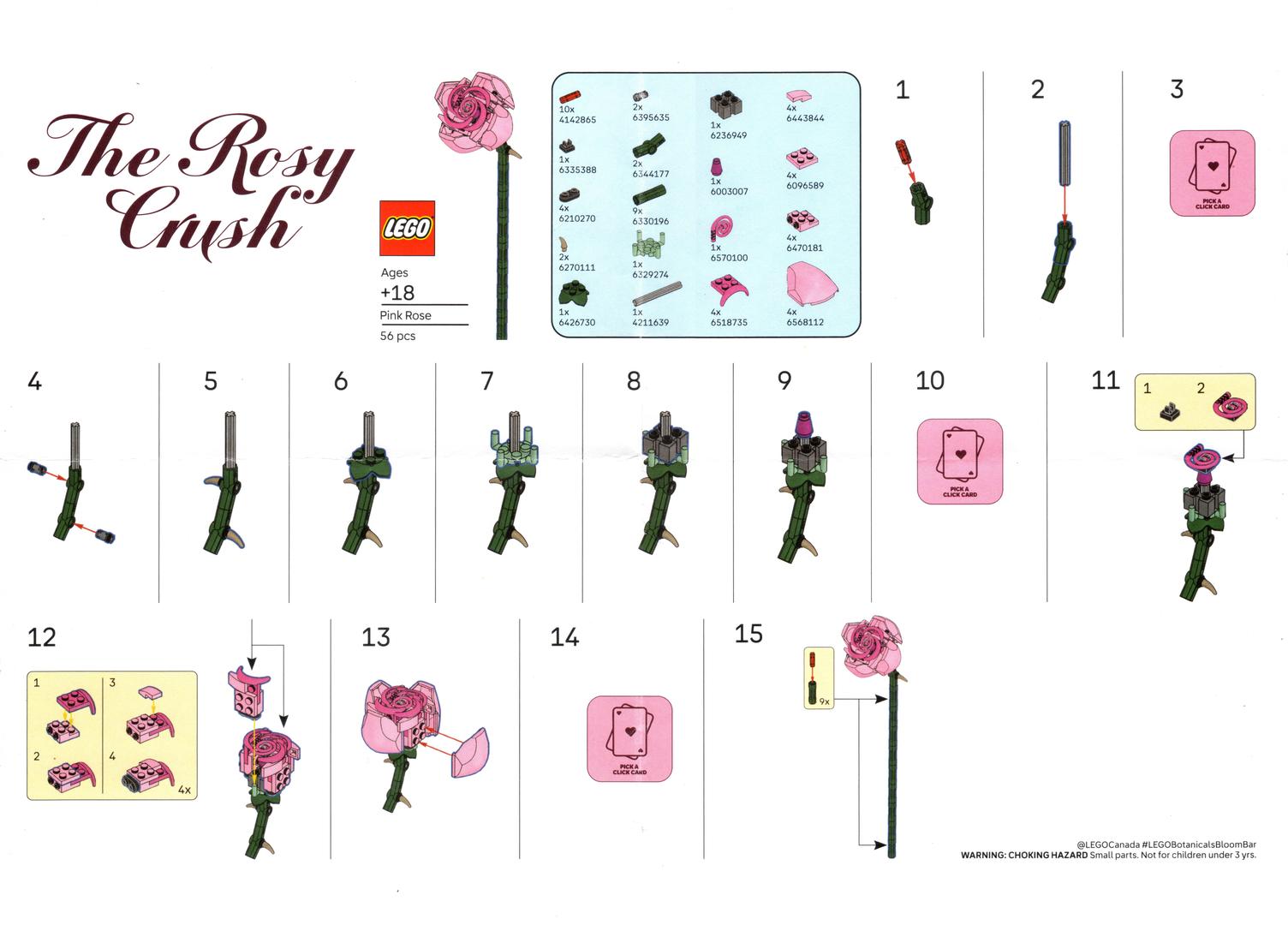 LEGO The Rosy Crush