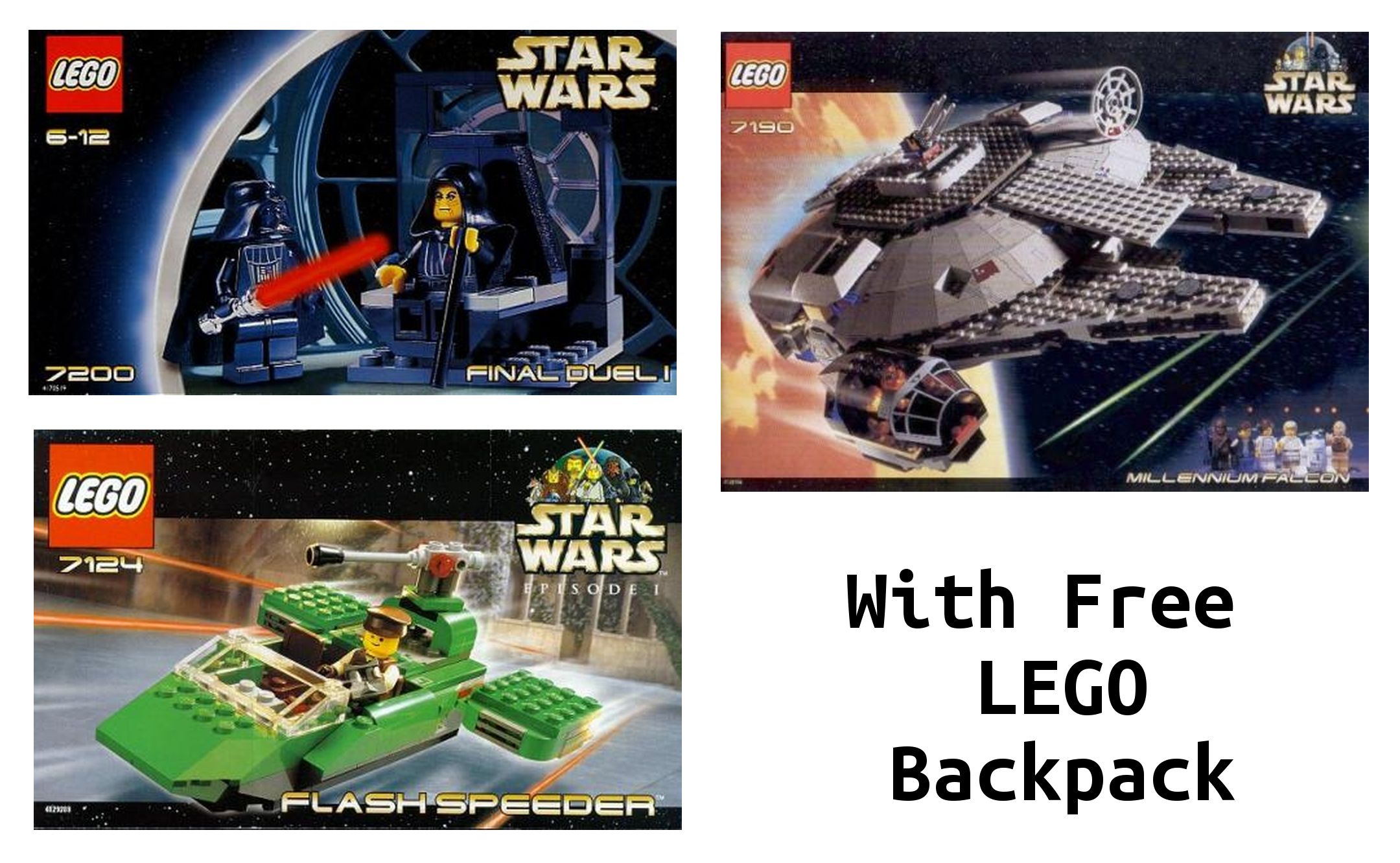 LEGO Star Wars Value Pack with Free LEGO Backpack (VP-10)